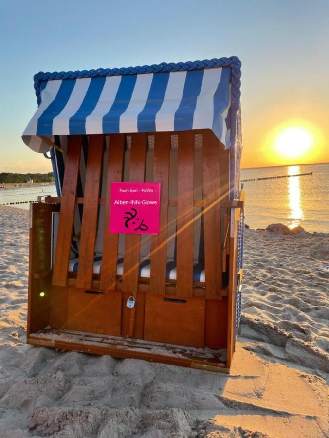 Albert-Inn-Glowe - Barrierefrei & 3 Schlafzimmer & Coworking & Strandkorb-Saisonal & Sauna Im Haus & Fahrraeder Екстериор снимка